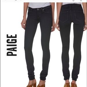 PAIGE - Leggy Extra Long Ultra Skinny Jeans NWOT